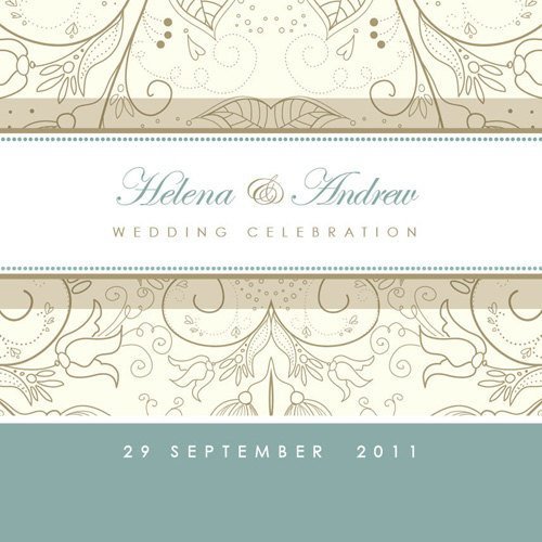 Printable Wedding Invitation Stationery