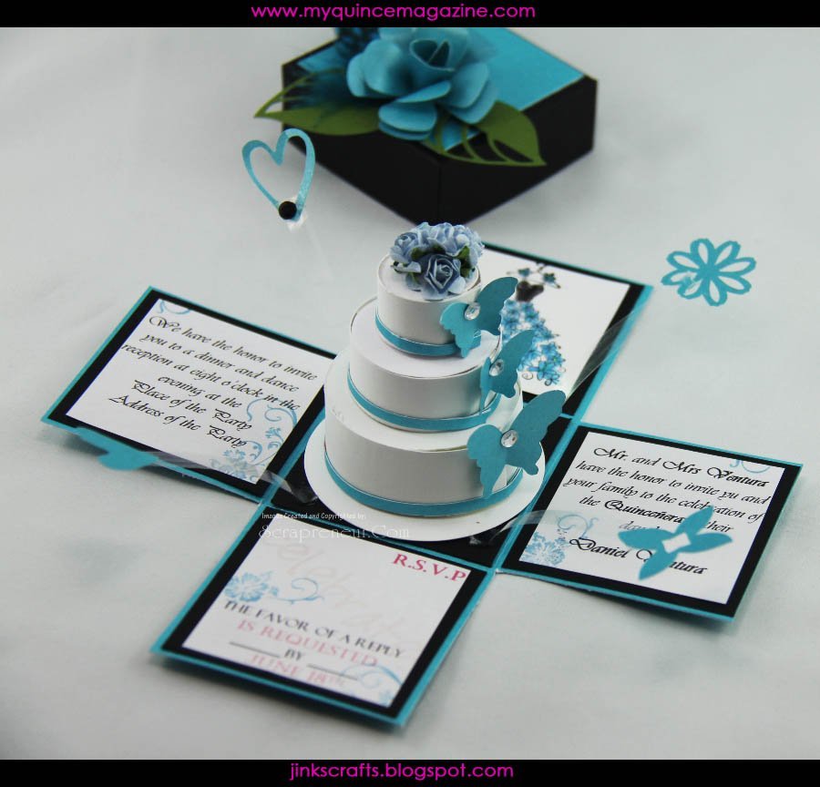 Quince Invitations In A Bottle
