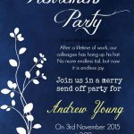 Retirement Dinner Invitation Wording