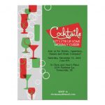 Retro Cocktail Party Invitations