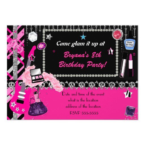 Rock Star Invitations Printable