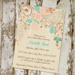Rustic Couples Shower Invitations