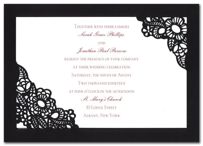 Samples Of Spanish Invitations