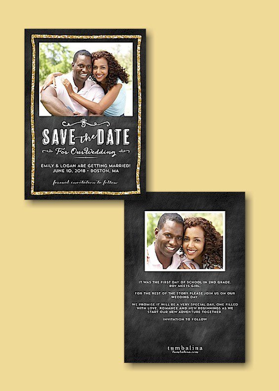 Save The Date Graduation Invitations