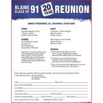 Class Reunion Invitation Templates