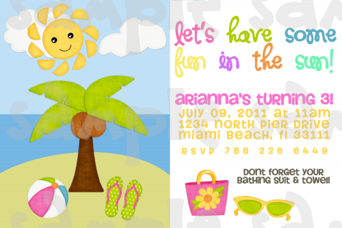 Science Party Invitations Homemade