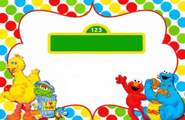Sesame Street 1st Birthday Invitations sesame-street-1st-birthday-invitations