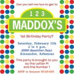 Sesame Street Blank Invitation Background