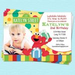 Sesame Street Invitations Printable