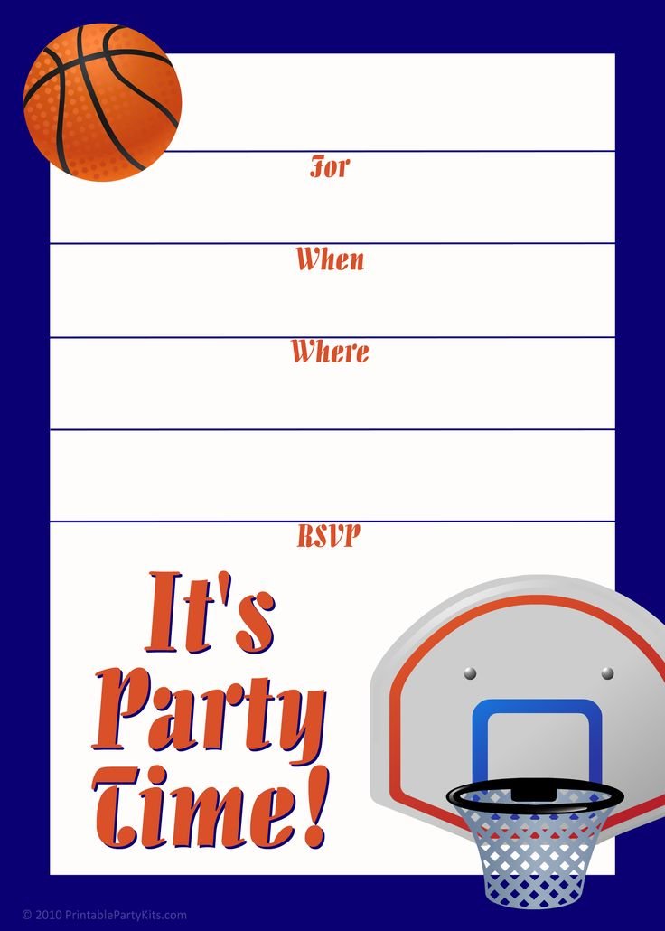 Sharks Party Invitation Templates