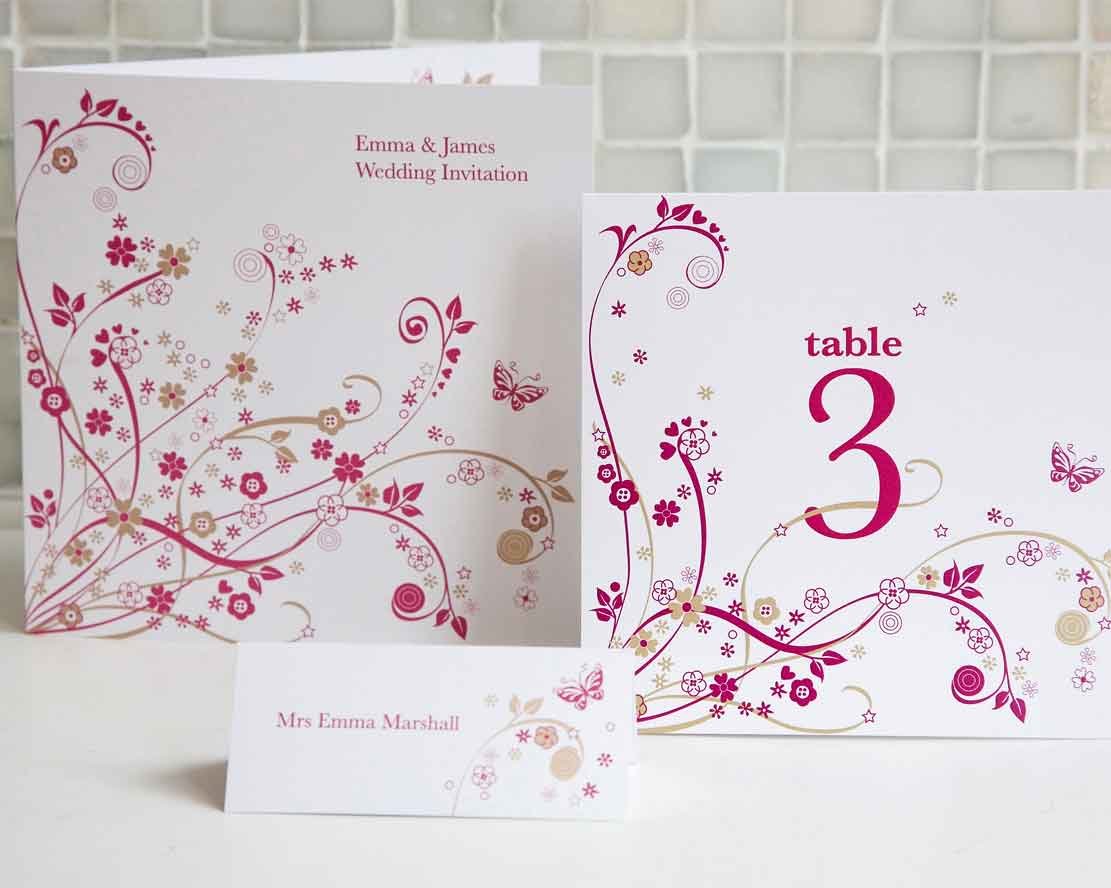 Simple Wedding Invitations