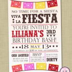 Spanish Birthday Invitation Templates