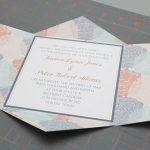 Speckled Paper Printable Paper Invitation