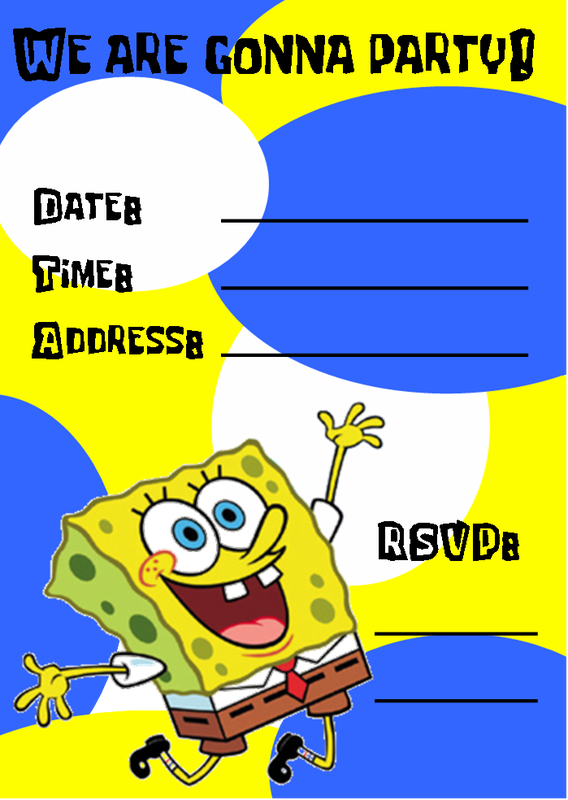 spongebob-birthday-party-invitation-templates