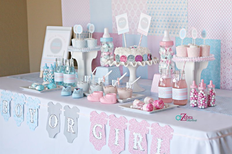 Sprinkle Boy Baby Shower Invitations