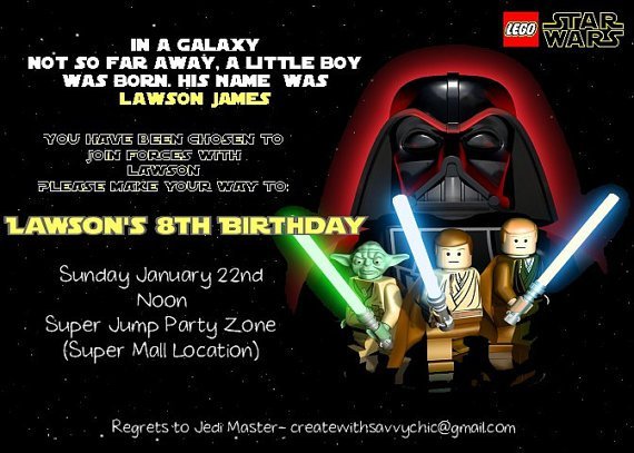 Star Wars Invitations Walmart