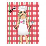 Summer Bbq Cookout Invitations