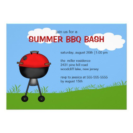 Summer Party Invitation Background