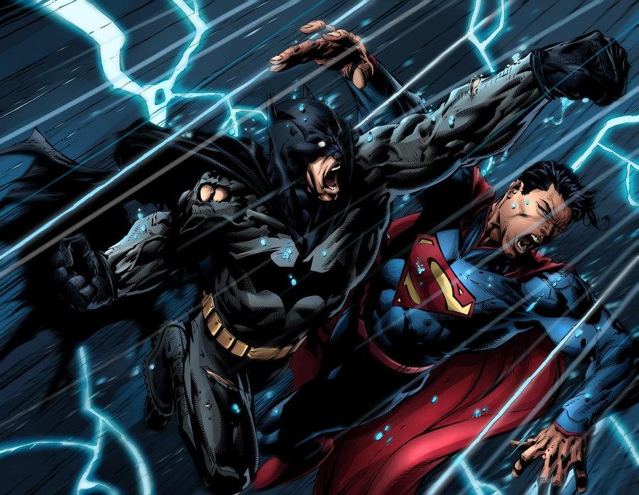Superman Vs Batman Invitations