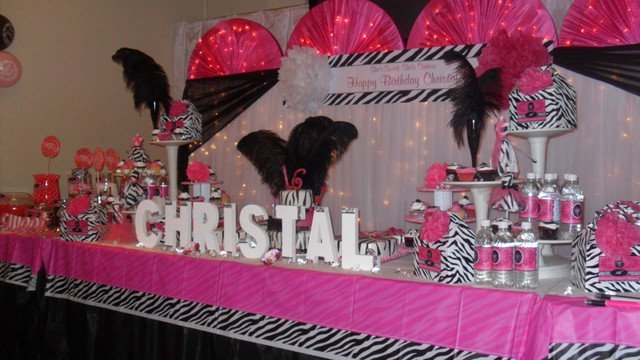 Sweet Sixteen Dessert Table