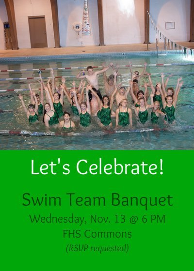Swim Banquet Invitation