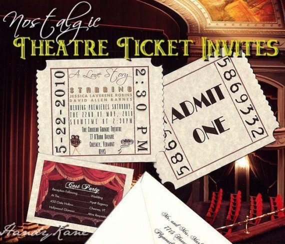 Theater Invitations