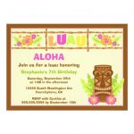Tiki Man Invitations