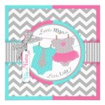Tutu And Ties Invitations