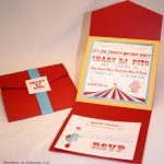 Unique Birthday Invitations Circus