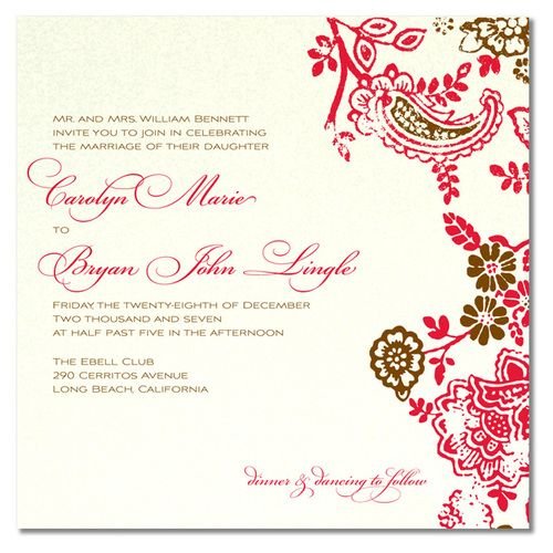 Unique Wedding Invitations Sayings 5