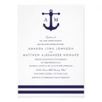 Us Navy Wedding Invitations