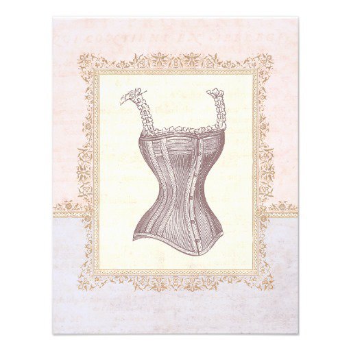 Victorian Bridal Shower Invitations