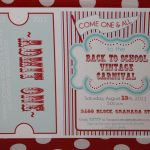 Vintage Carnival Invitations