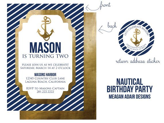 Vintage Childrens Party Invitations