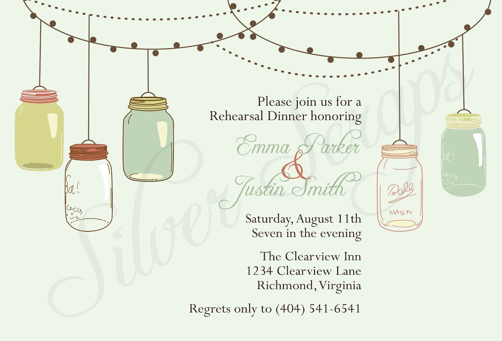 Vintage Party Invitations Templates