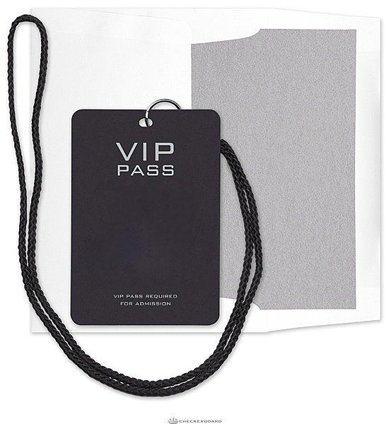 Vip Pass Party Invitations Free