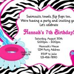 Water Slide Invitations Printable