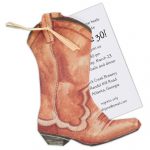 Wedding Invitation Western Boot