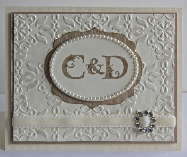 Wedding Invitations Using Stampin Up Products