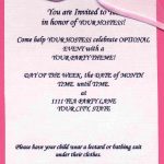 Wedding Party Invitations