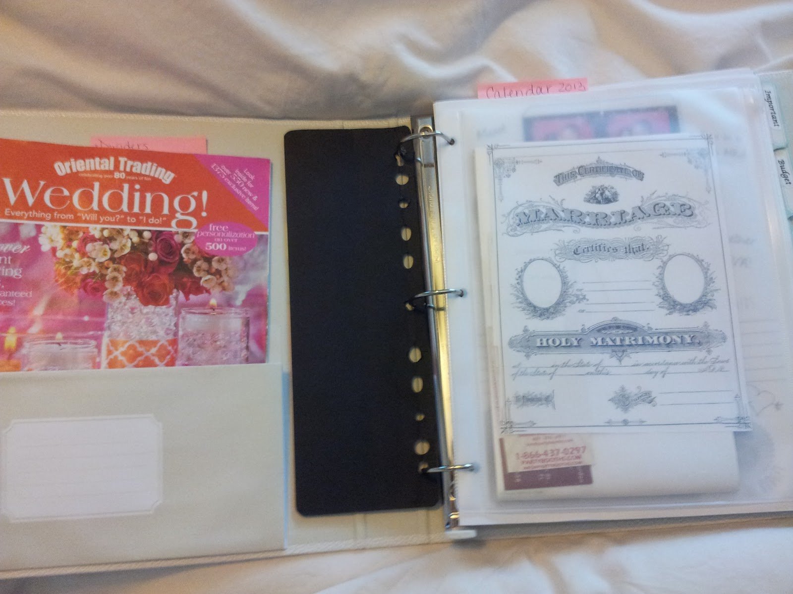 Wedding Planner Book Free Printable