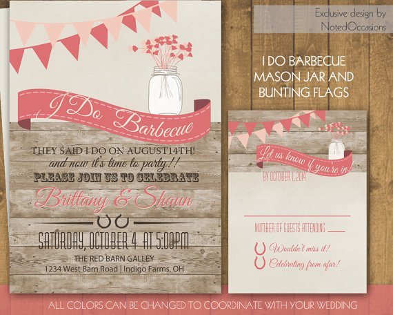 Wedding Reception Only Invitations