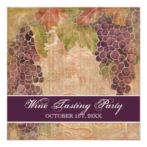 Wine Appreciation Events Invitations