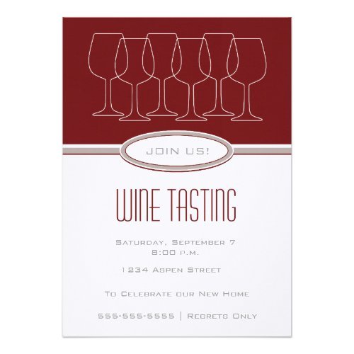 Wine Party Invitations