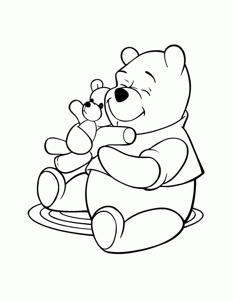 Winnie The Pooh Coloring Pages Pdf
