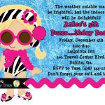 Winter Pool Party Invitation Wording