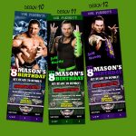 Wwe Wrestling Invitations