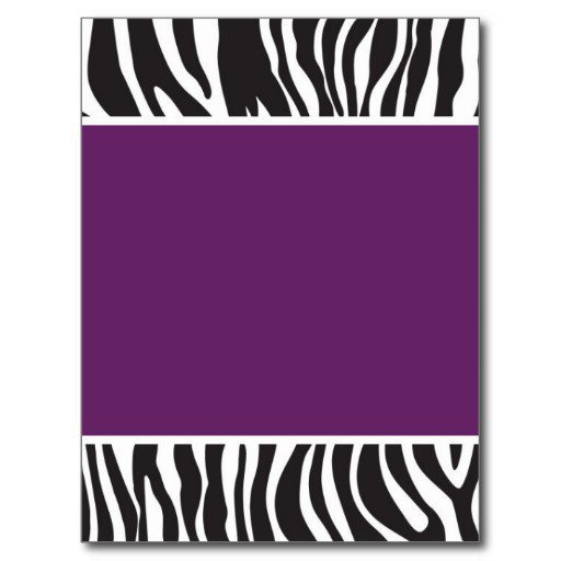 Zebra Print Cardstock For Invitations